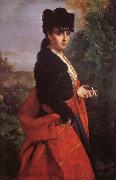 Schlesinger Henri Guillaume Portrait d'une espagnole oil